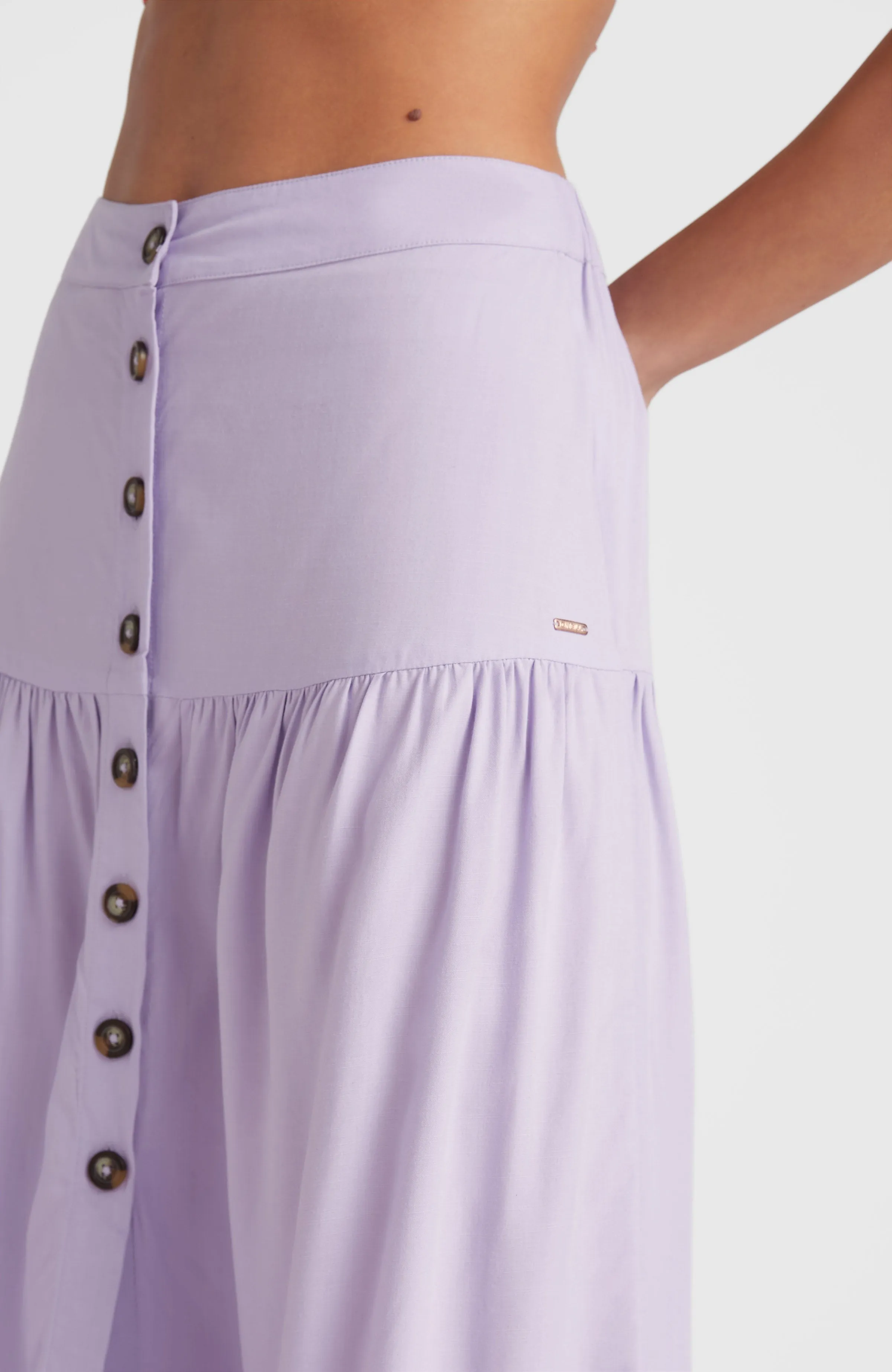 Alofa Maxi Skirt | Purple Rose