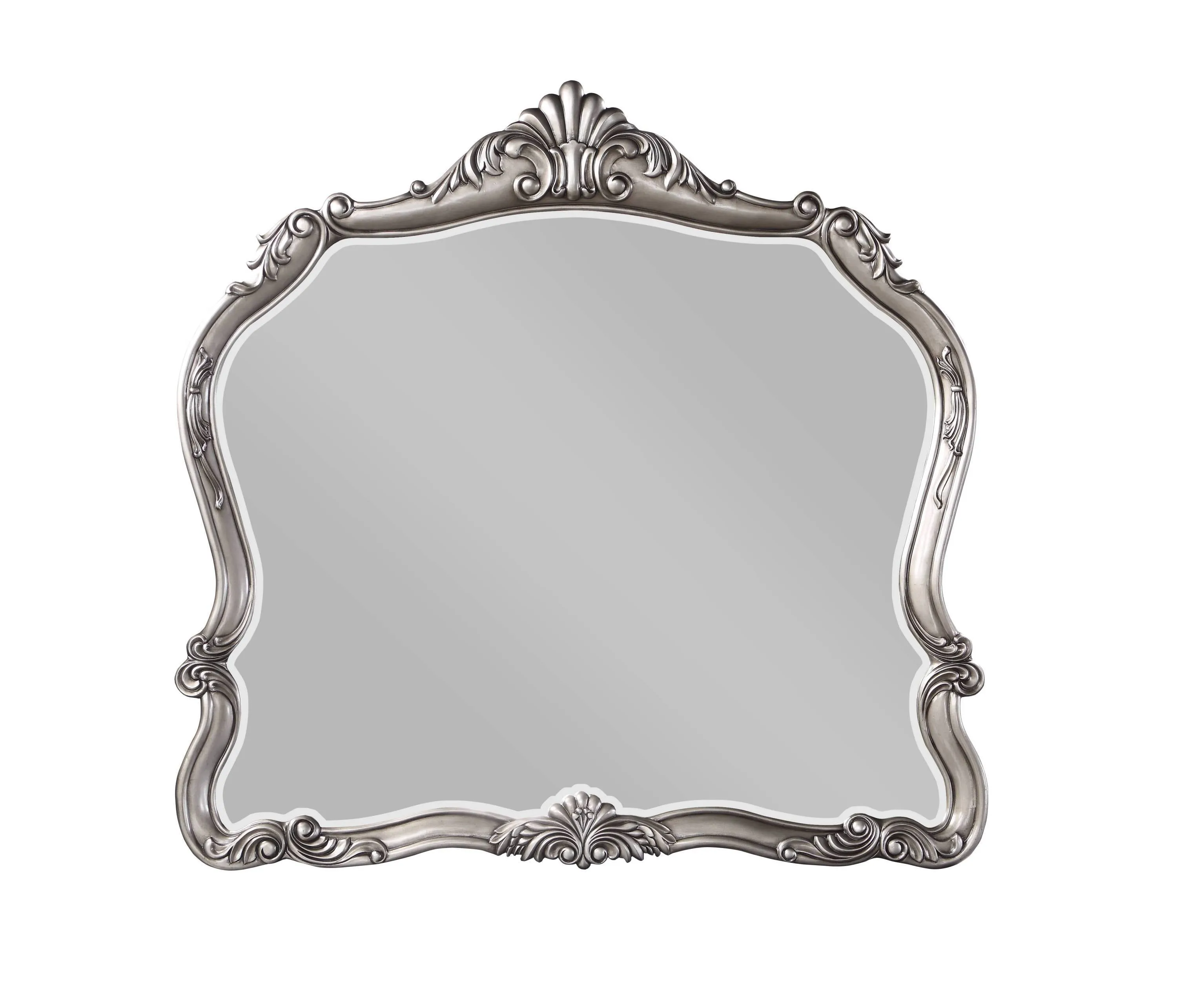 Ausonia Mirror, Antique Platinum Finish BD00605