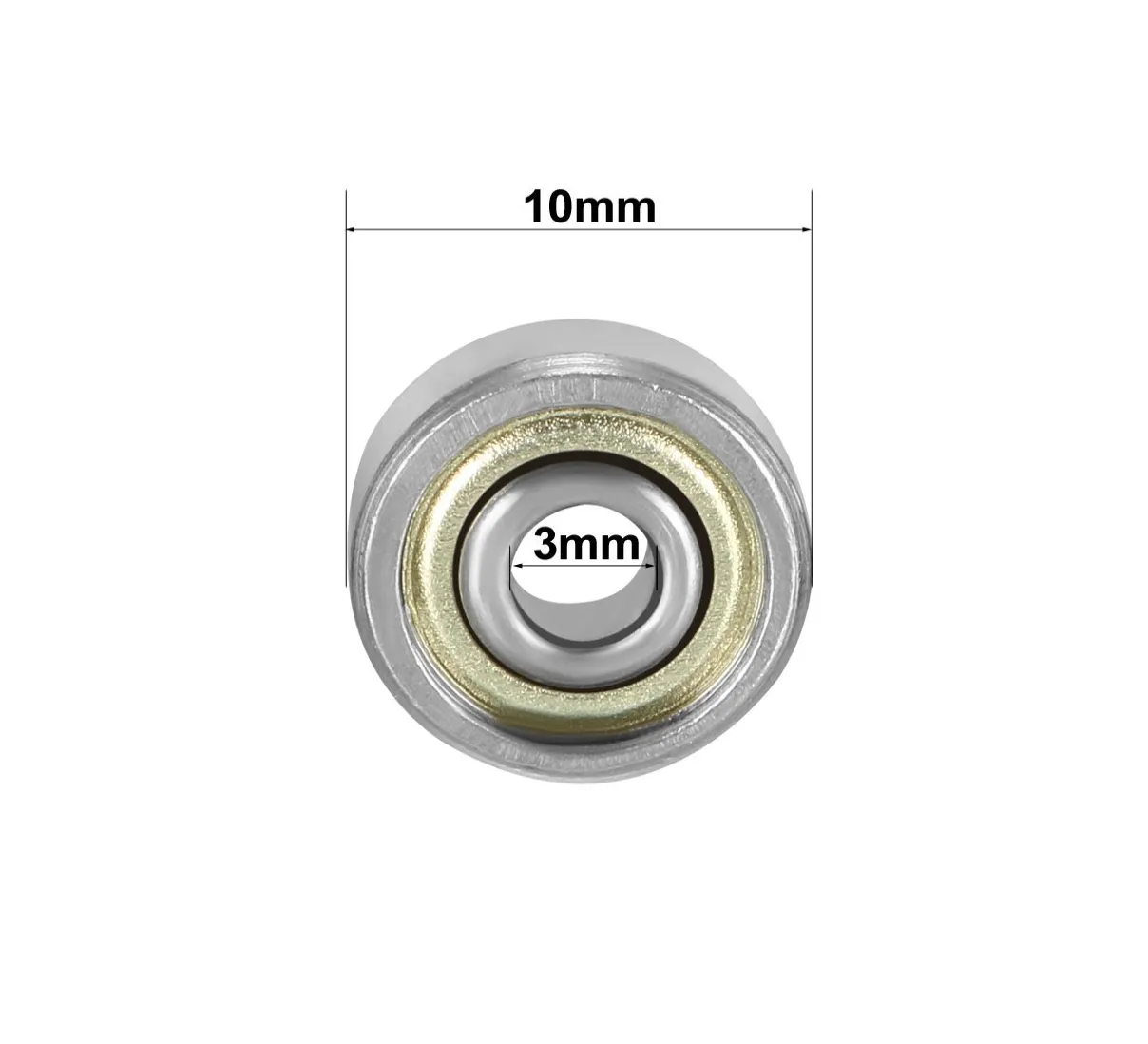 Ball Bearing 623ZZ 3x10x4mm