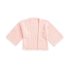 Bernat Cozy Oversized Crochet Cardigan