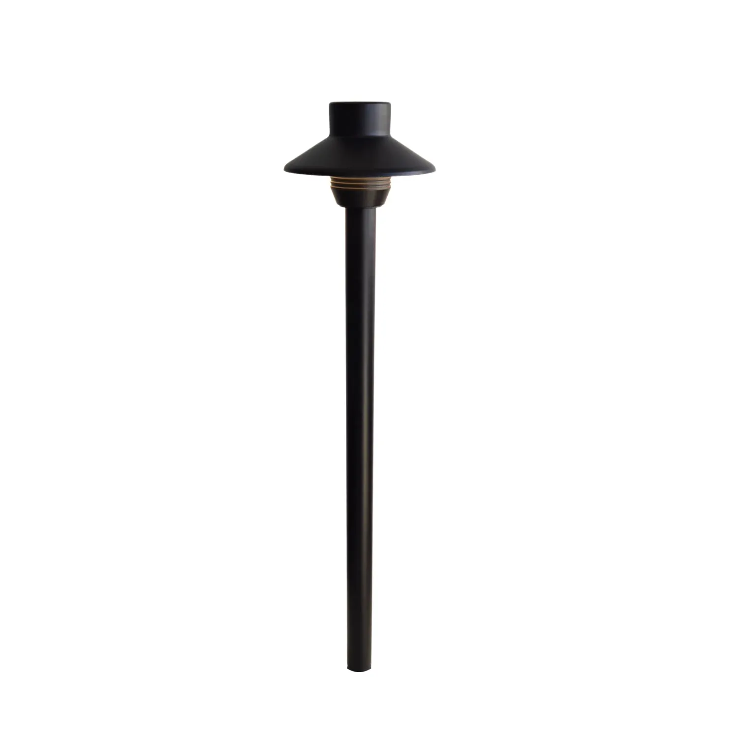 Calypso 4 Pack Solid Cast Brass Pathway Light - Dark Bronze Finish