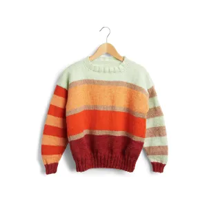 Caron The Right Stripe Knit Sweater