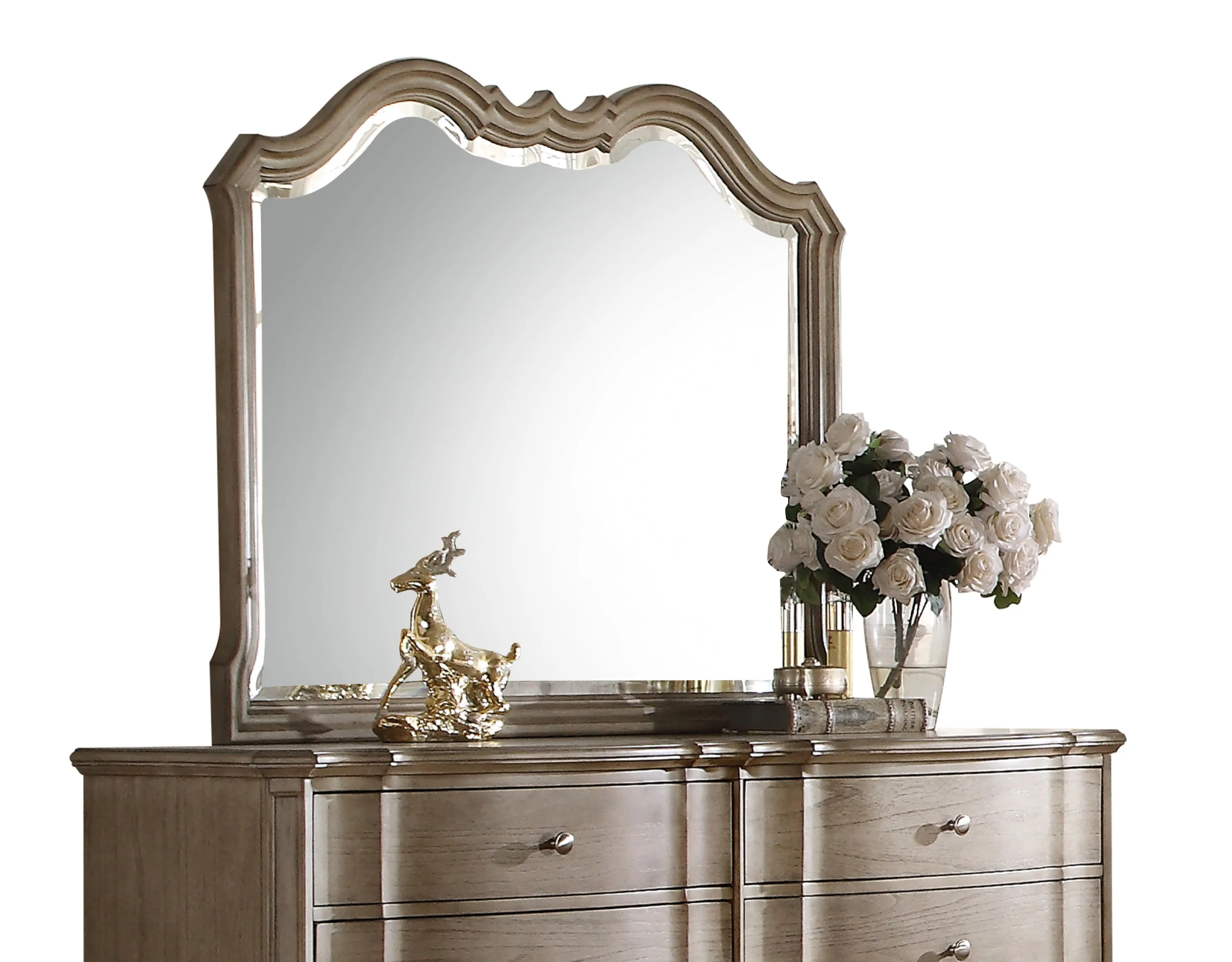 Chelmsford Mirror in Antique Taupe 26054