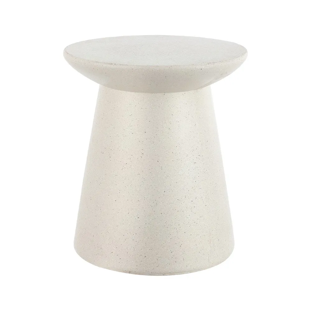 Conrad 18" Minimalist Modern Drum Accent Table Pedestal