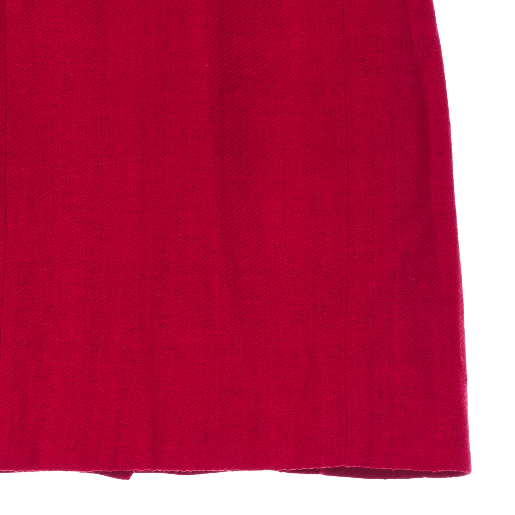 Edina Ronay 100% Red Silk Skirt UK Size 8