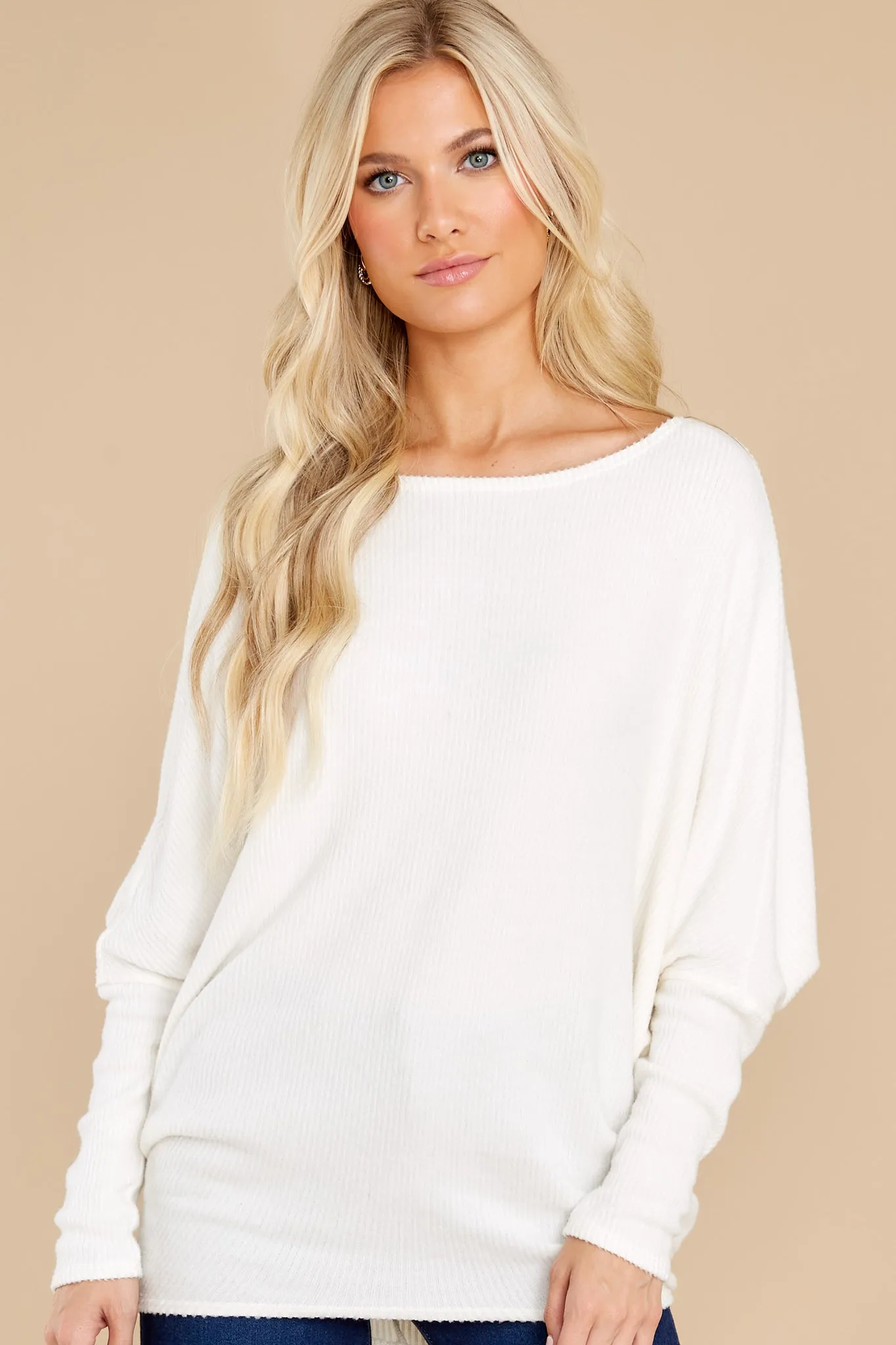 Essential Moment White Sweater