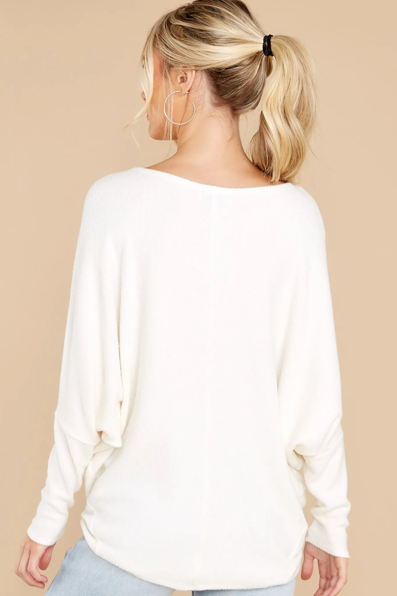 Essential Moment White Sweater