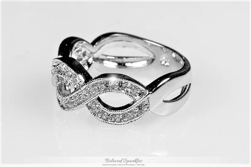 Gretel Infinity Paved Band Ring | 0.5ct