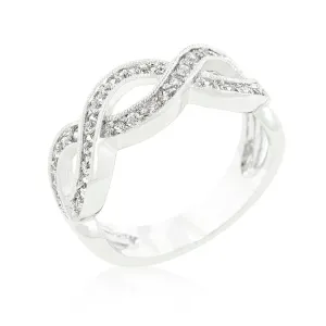 Gretel Infinity Paved Band Ring | 0.5ct