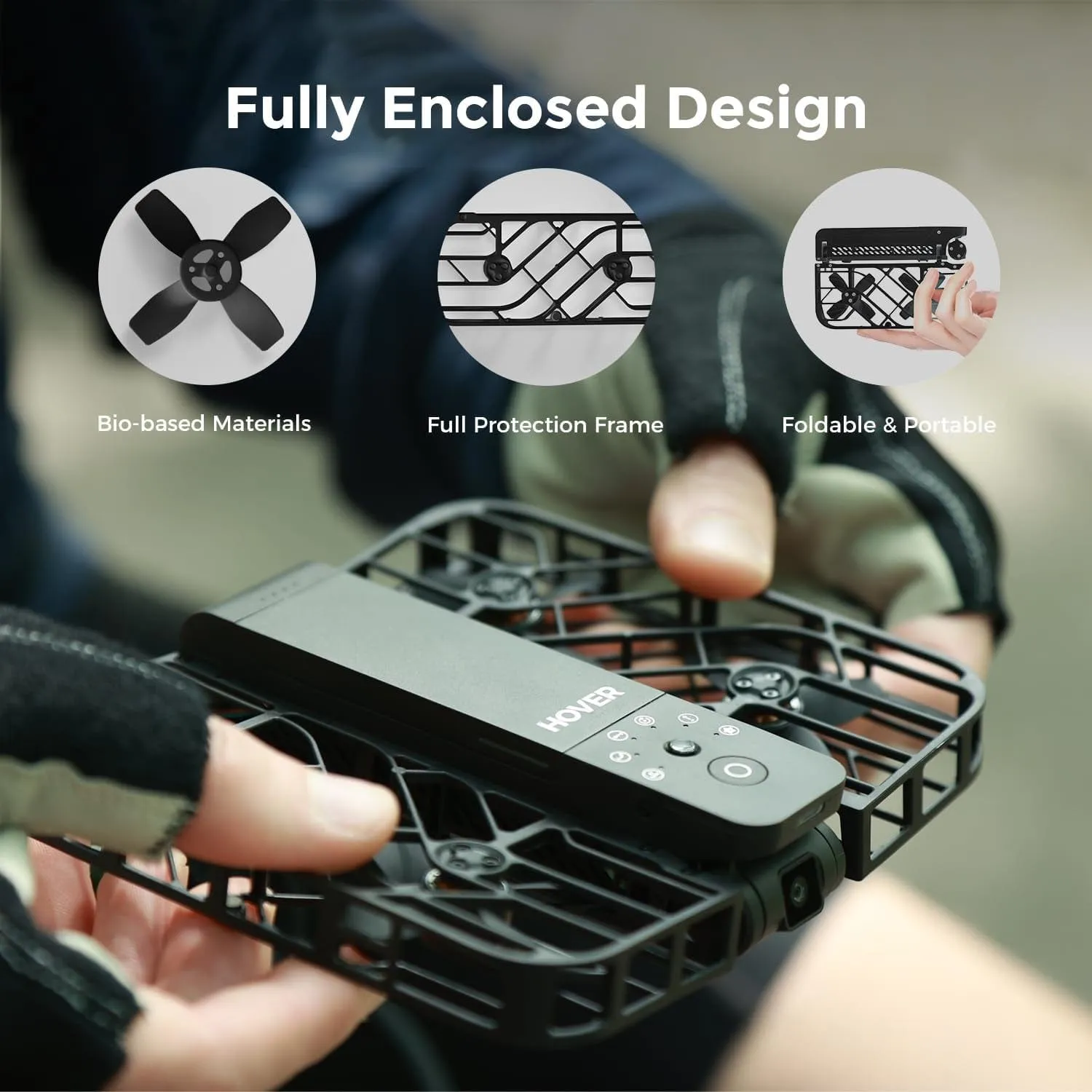 HOVERAir X1 Pocket-Sized Self-Flying Camera Drone