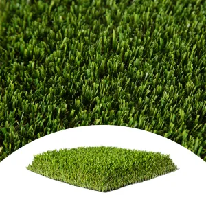 Hydro 100 Medium Turf, 15 Ft Wide - Premium Artificial Grass