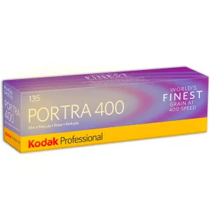 Kodak Professional Portra 400 Color Negative Film (35mm Roll Film, 36 Exposures, 5-Pack)