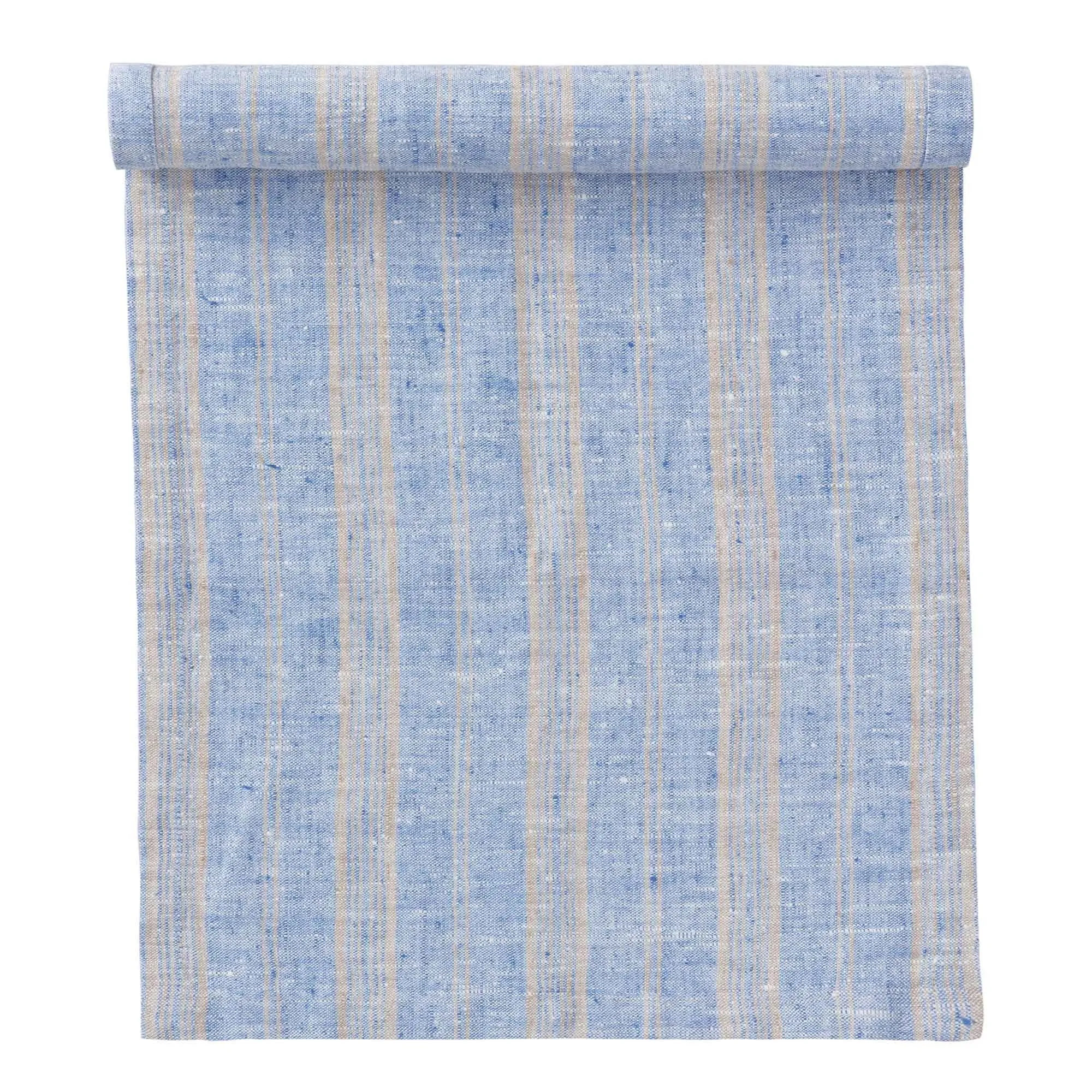 Lusis Tablecloth [Light blue/Natural]