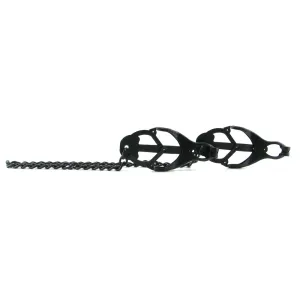 Master Series Monarch Noir Chained Clover Clamps