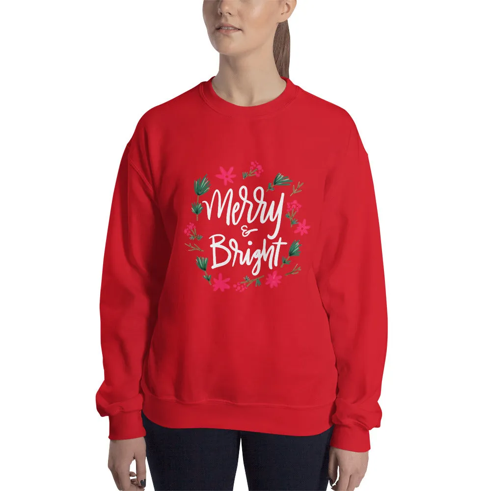 Merry and Bright Women's Sweatshirt