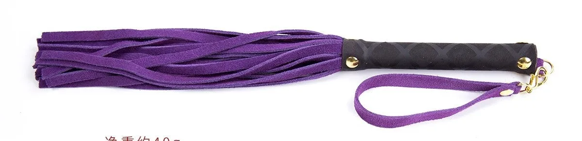 Mini Leather Flogger Key chain size (4 colors)