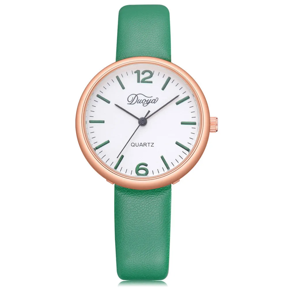 Quartz Fashion Women Men Couple Watch  Analog