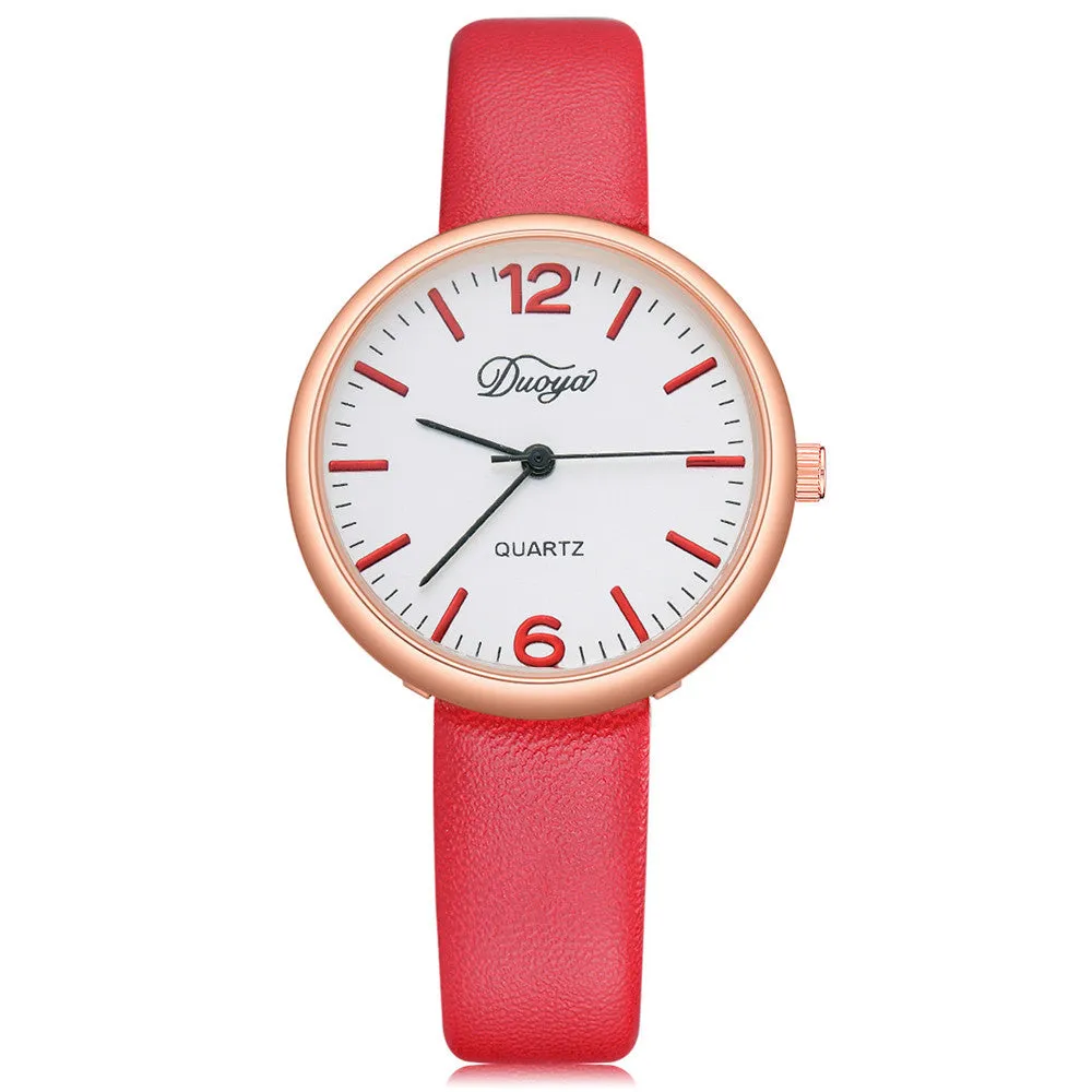 Quartz Fashion Women Men Couple Watch  Analog