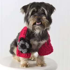 Red Heart Crochet Doggie Shrug