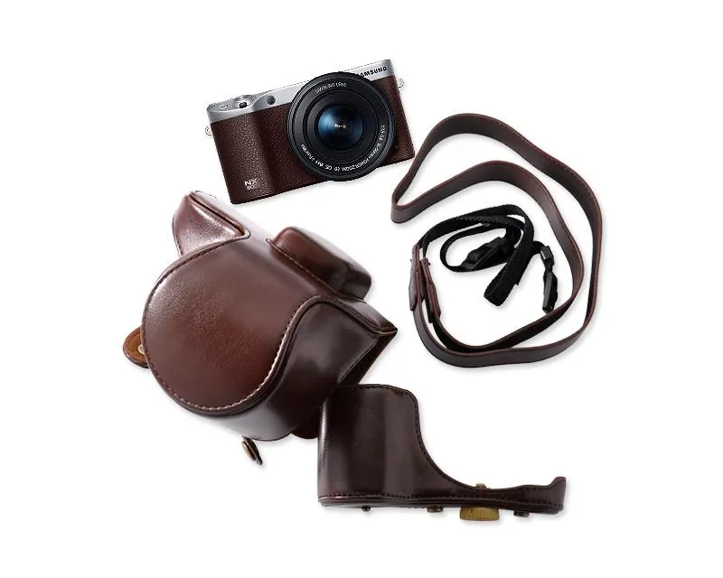 Retro Samsung Smart Camera NX500 Leather Case