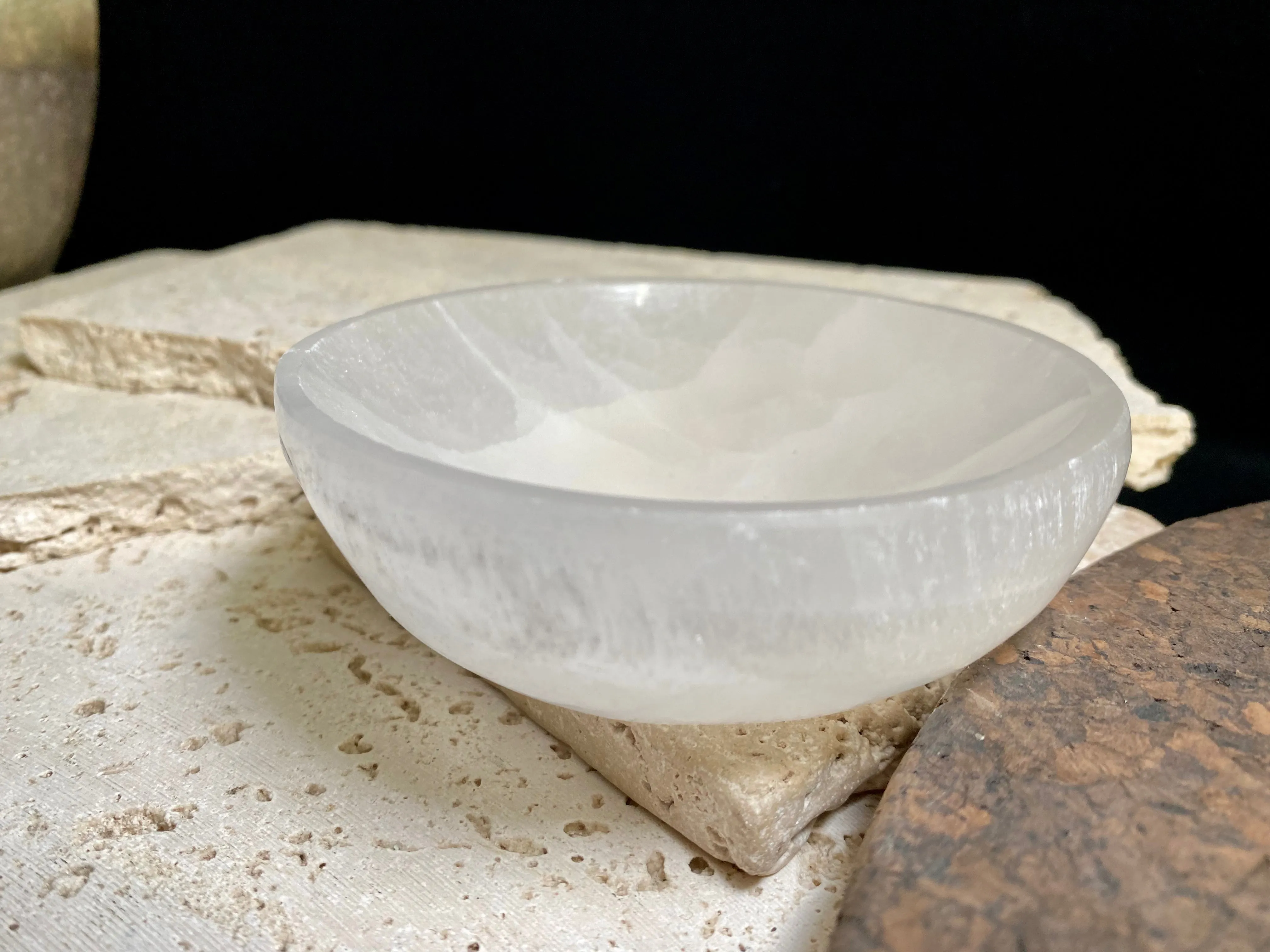 Selenite Crystal Bowls