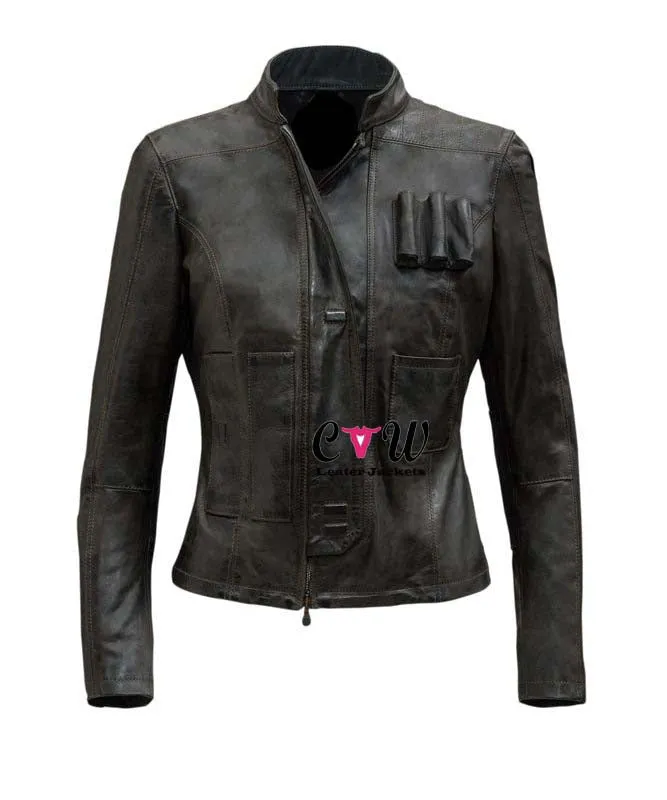 Star Wars The Force Awakens Han Solo Women Jacket