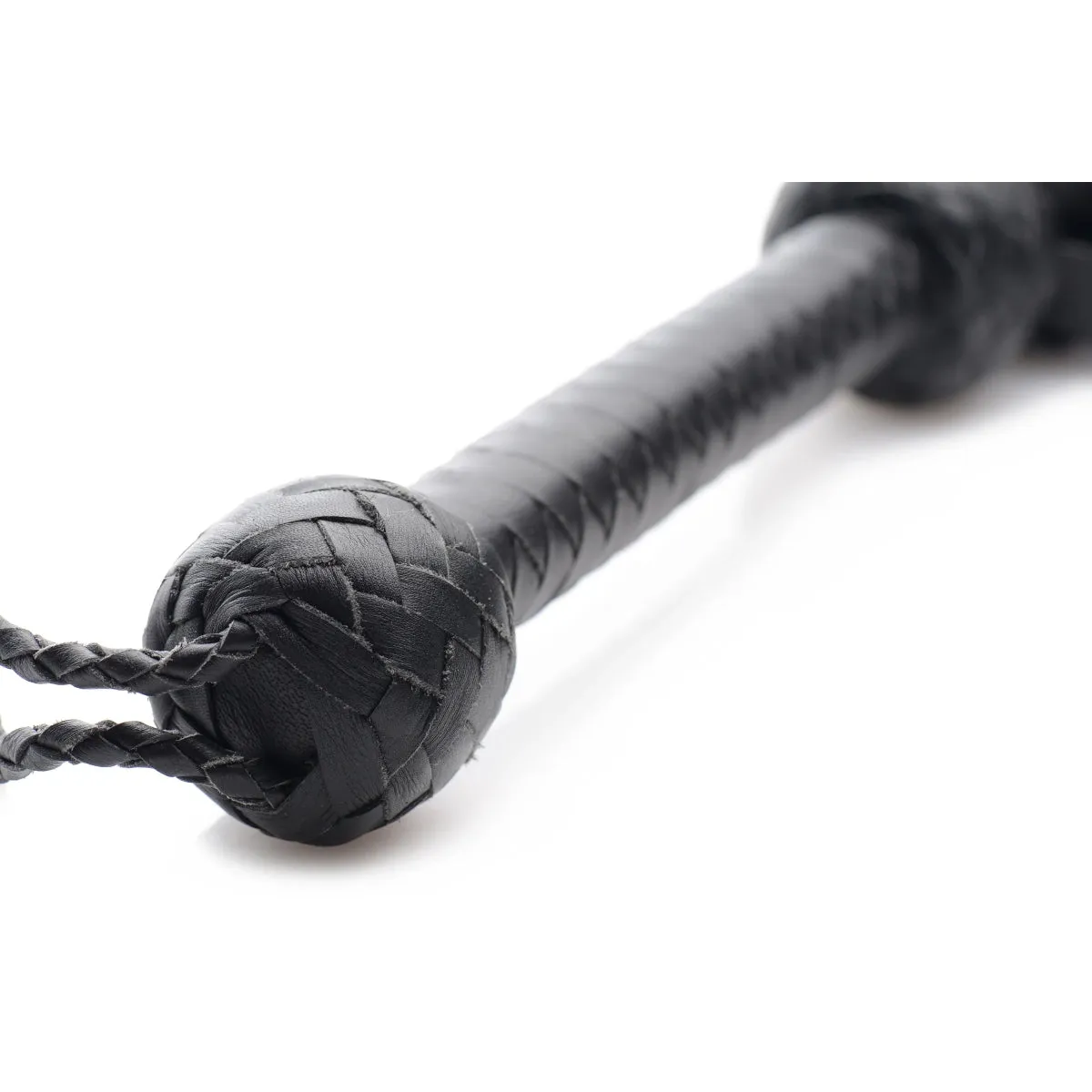 Strict Leather Premium Deerskin Flogger Black