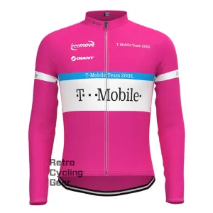 T-Mobile purple Retro Long Sleeve Jersey