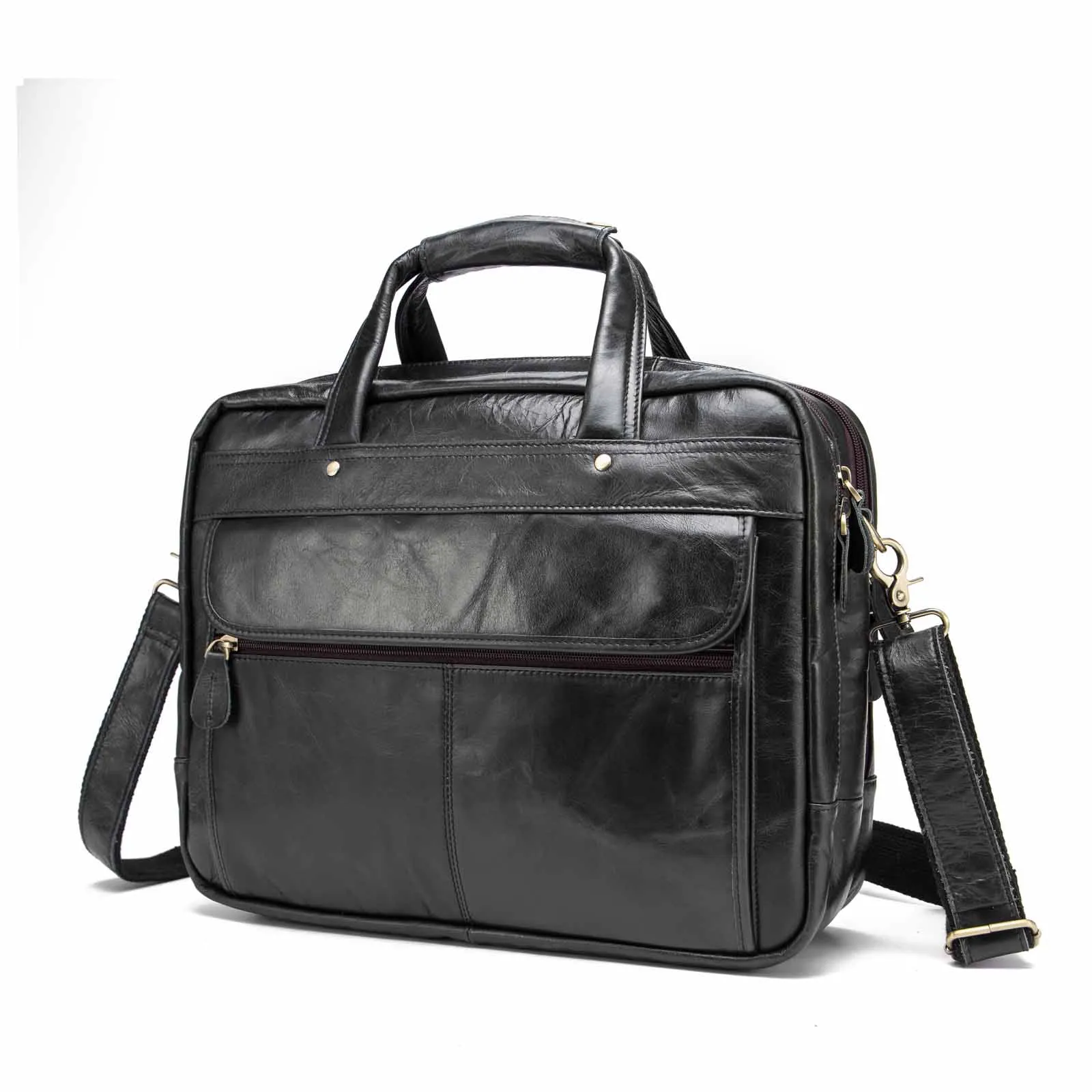 TEEK - Real Leather Antique Style Briefcase