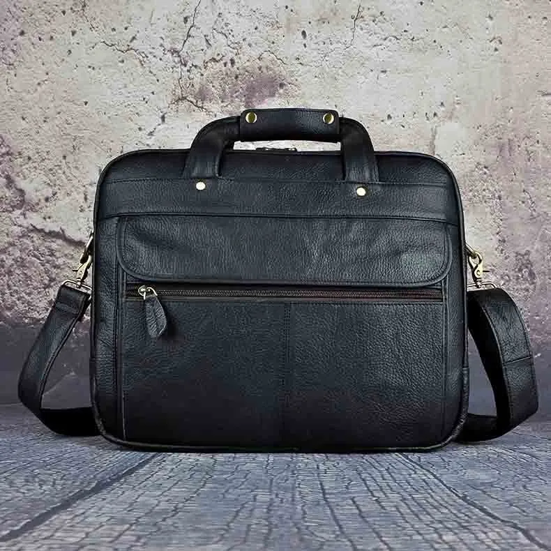 TEEK - Real Leather Antique Style Briefcase