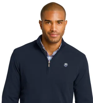 The Citadel Bulldog logo 1/2-Zip Sweater