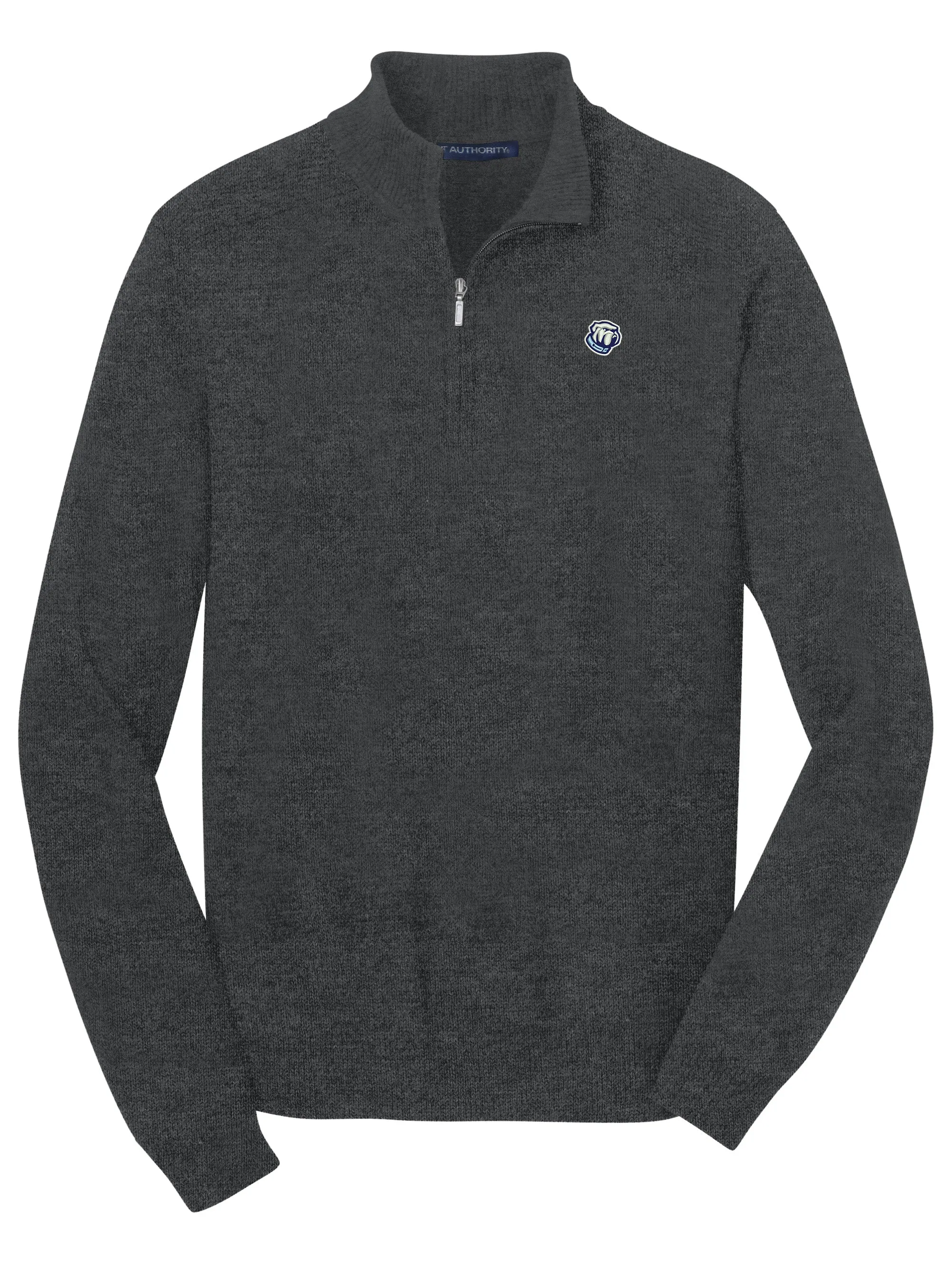 The Citadel Bulldog logo 1/2-Zip Sweater