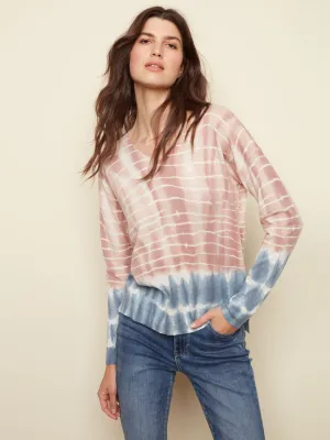 TIE DYE KNIT SWEATER