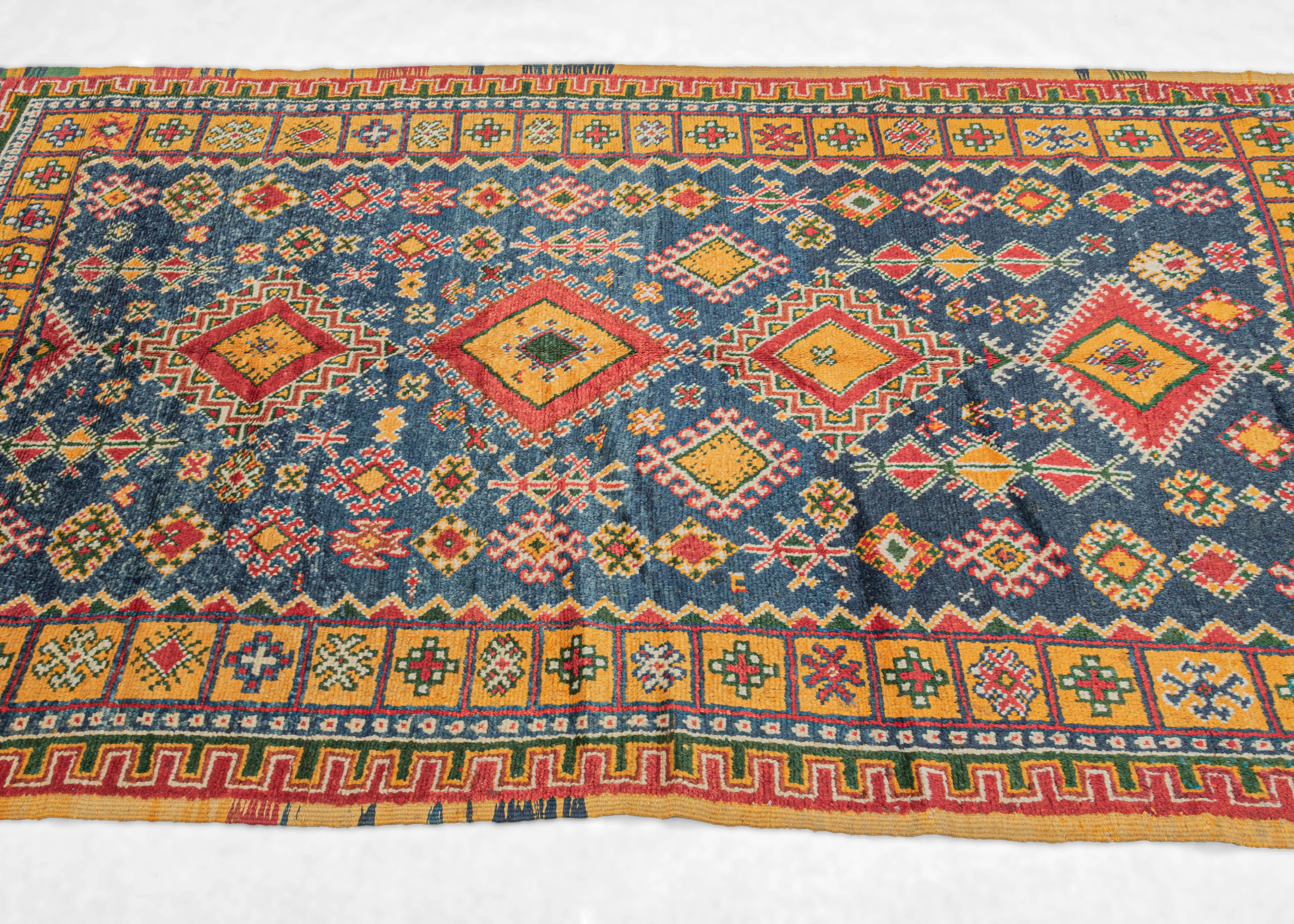 Vintage Moroccan Taznakht - 4'8 x 8'3