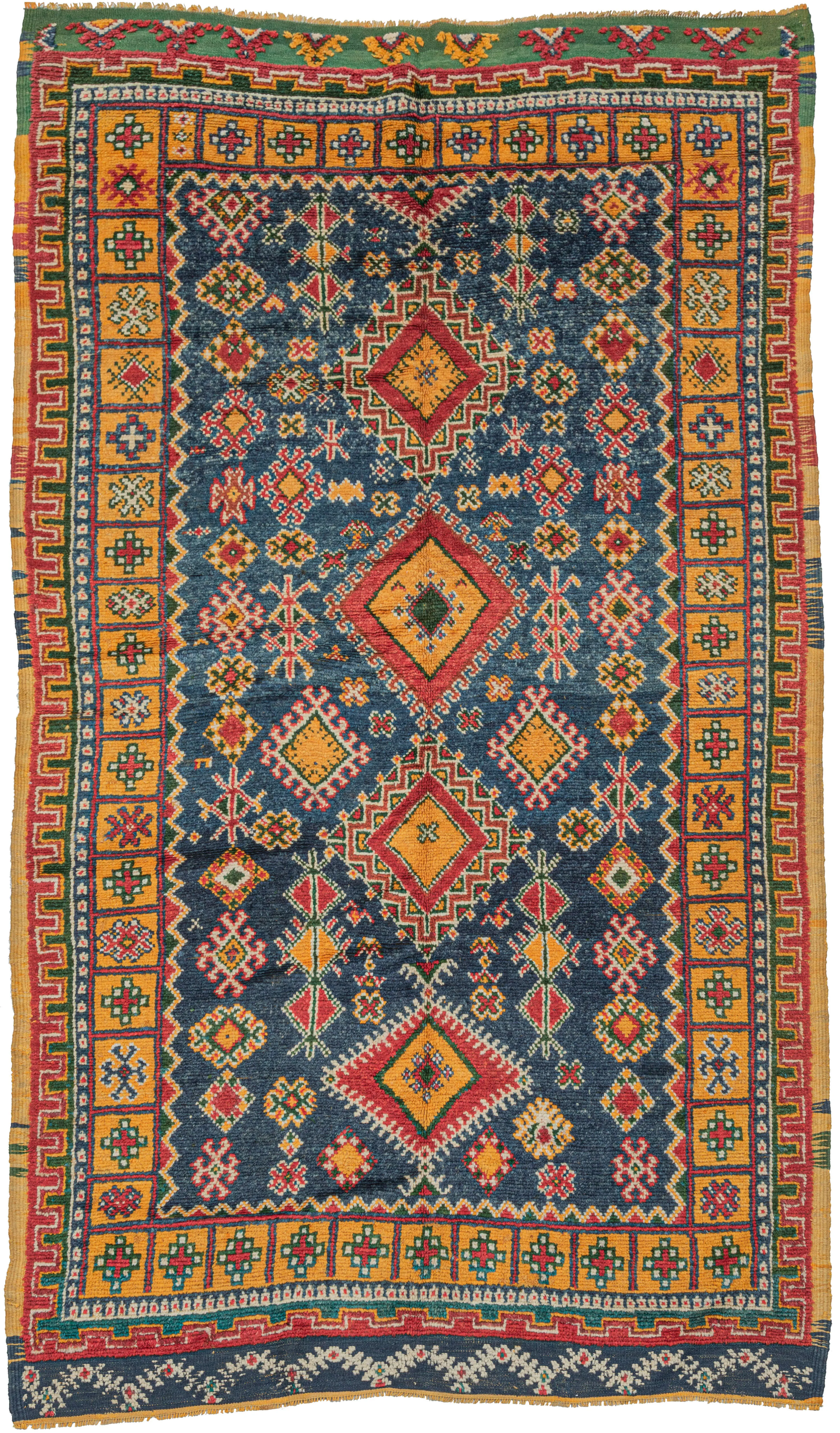 Vintage Moroccan Taznakht - 4'8 x 8'3