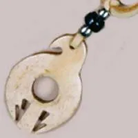 War Eagle Bone Pendant