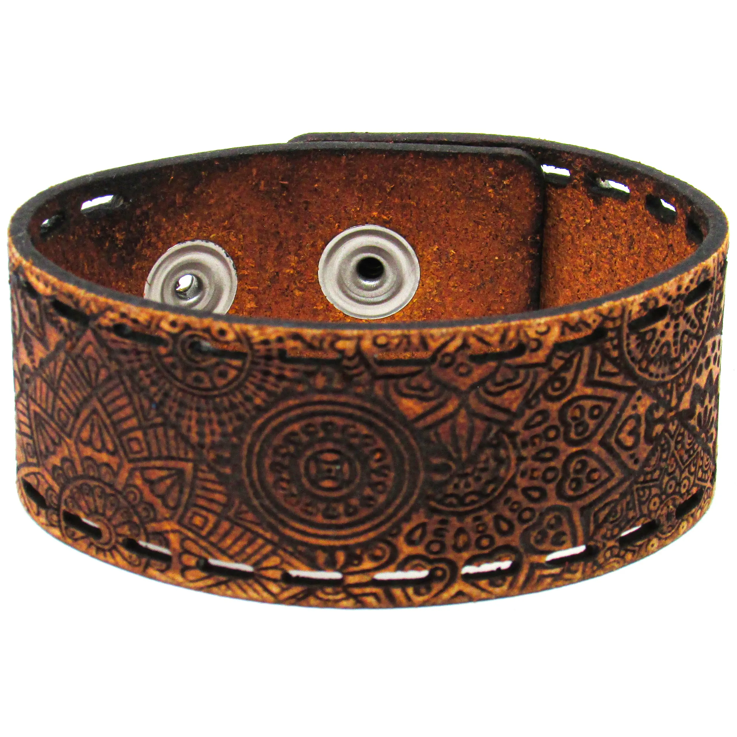 Women's Leather Bracelet - Spring Love Cut