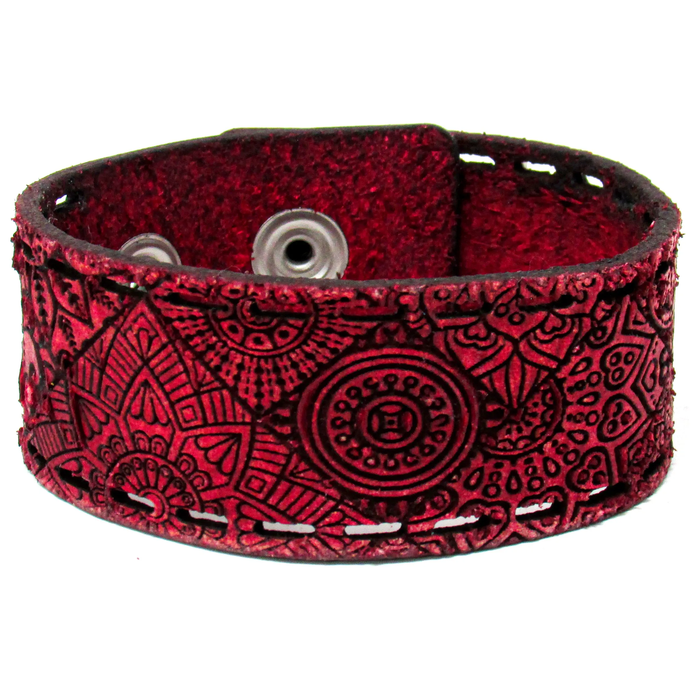 Women's Leather Bracelet - Spring Love Cut